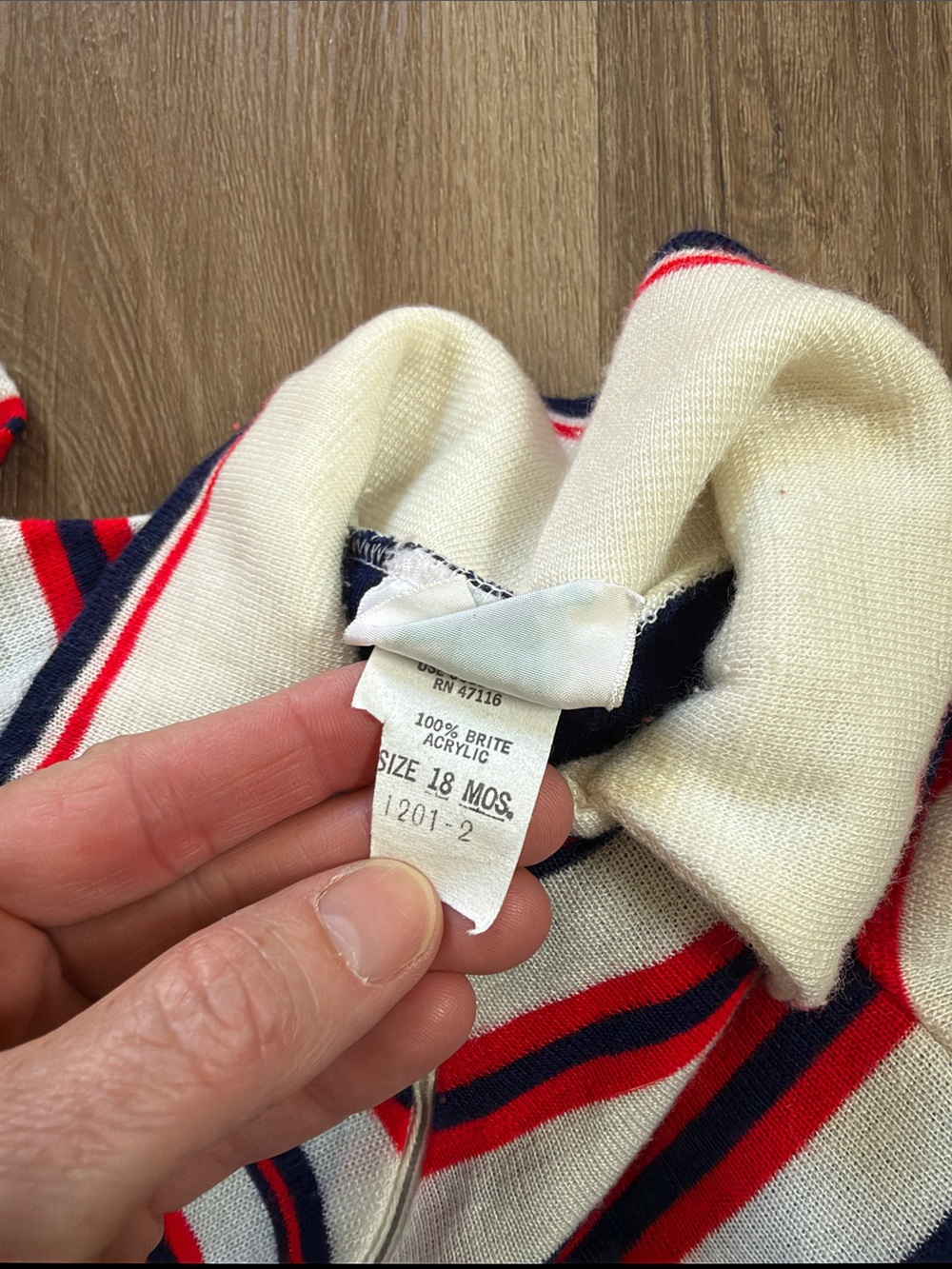 1970s Vintage Baby Toddler Boy Outfits Rompers Sailor Pilot Size 12-18 months - Picture 9 of 10